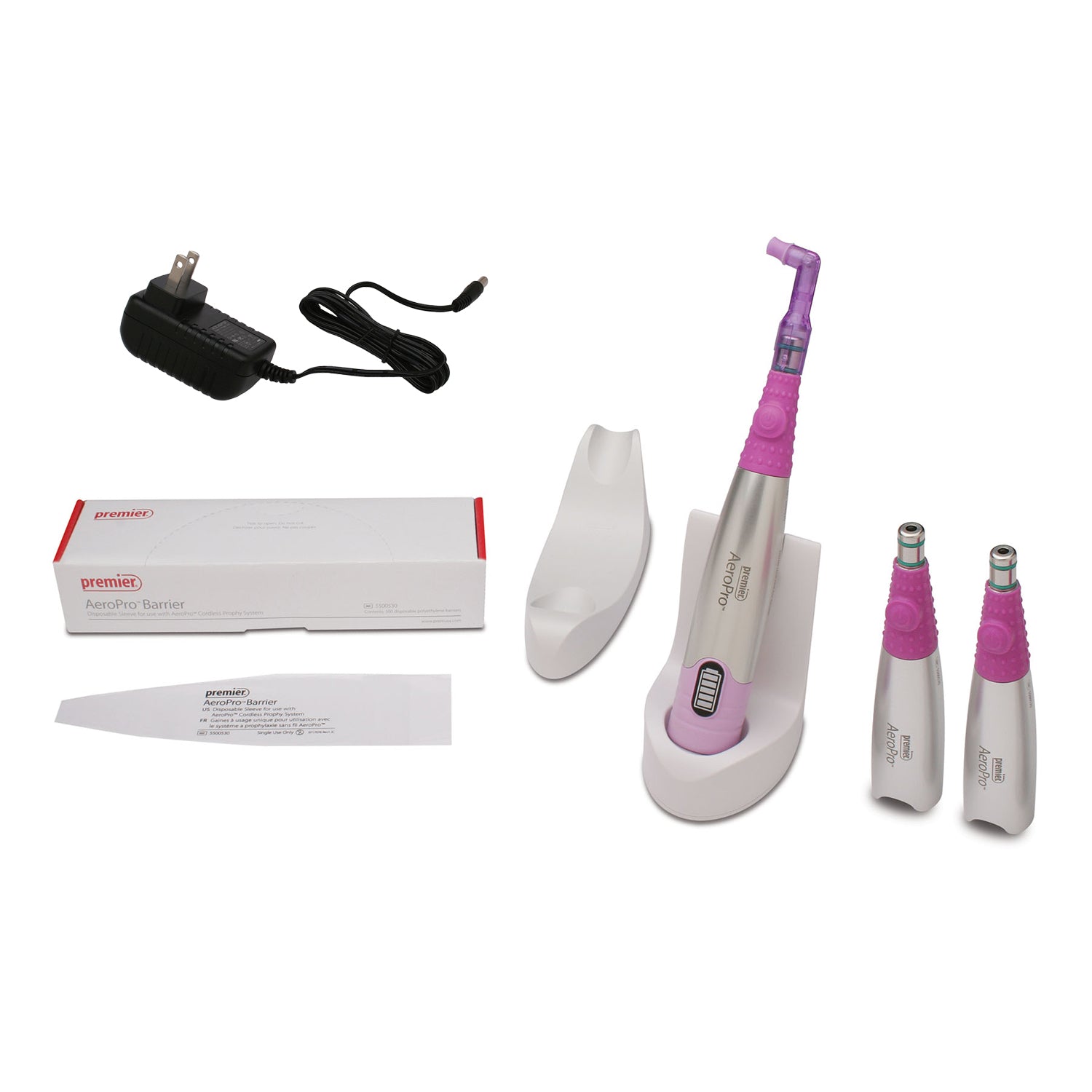 Premier Dental 5500510 AeroPro Cordless Prophy Handpiece System Complete Package Premier Dental 5500510 AeroPro Cordless Prophy Handpiece System Complete Package